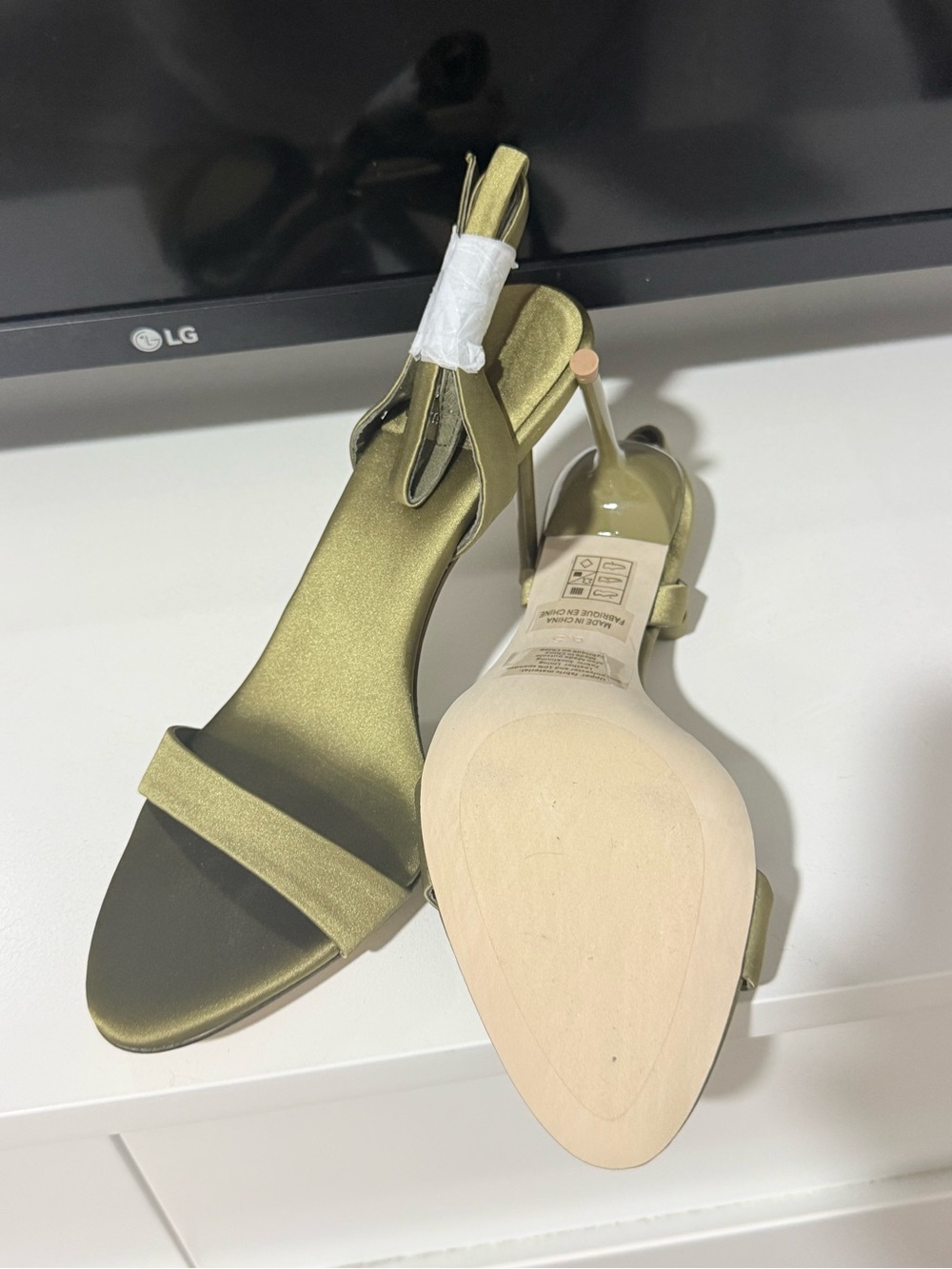 Jeffrey Campbell Olive-Stiletto satin - Elegant Evening Heels - Picture 2 of 7